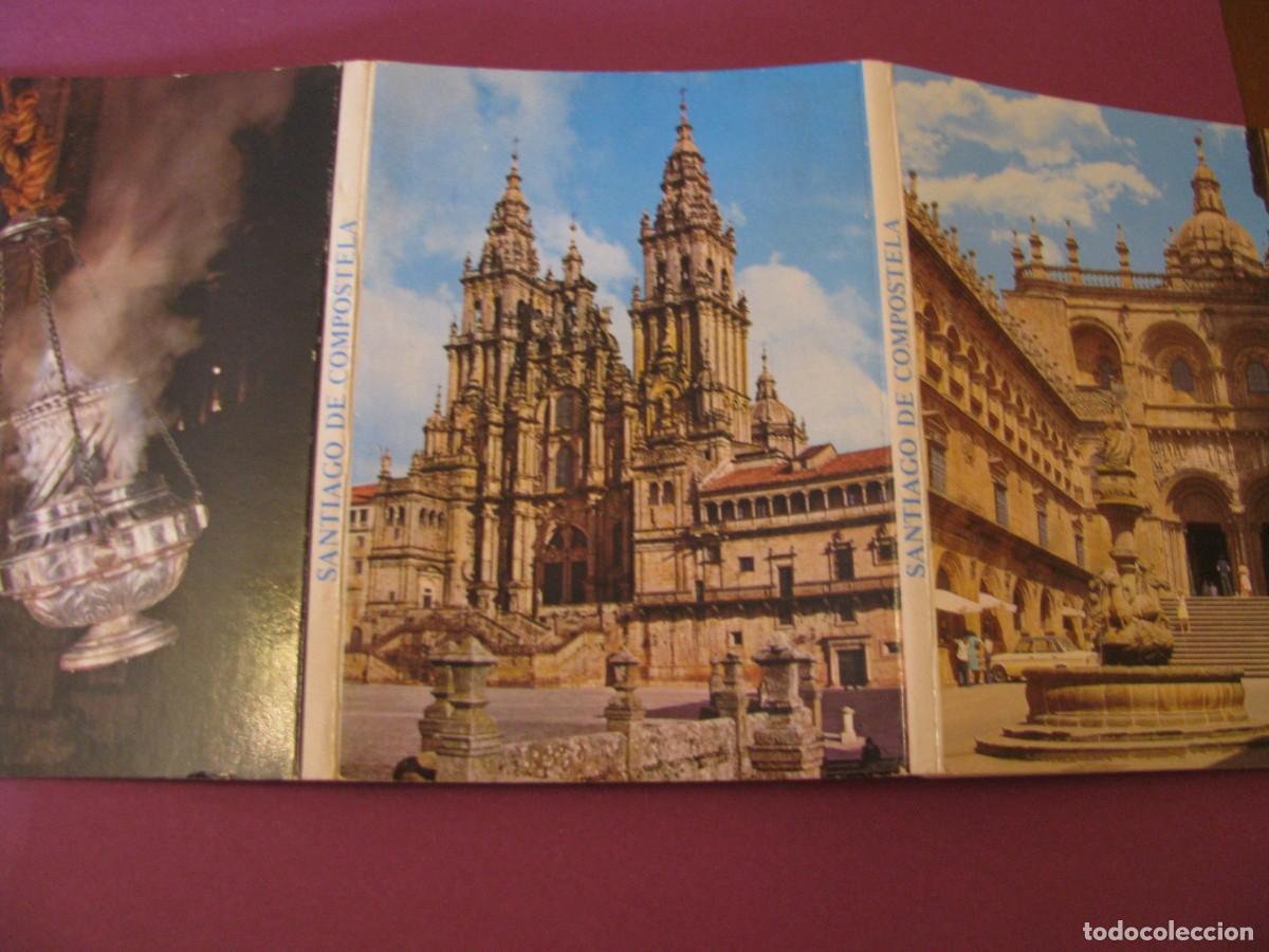 Postales: TIRA DE 10 POSTALES DE SANTIAGO DE COMPOSTELA. COBAS S. A.