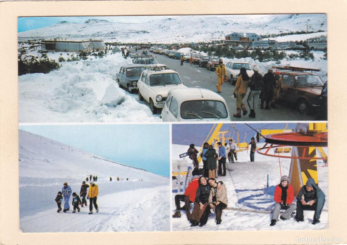 Postales: CABEZA DE MANZANEDA. ESTACION INVERNAL DE GALICIA (1974) - PUEBLA DE TRIVES (ORENSE)