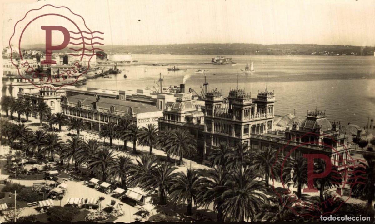 Postales: LA CORU&Ntilde;A. Jardines De M&eacute;ndez N&uacute;&ntilde;ez. GALICIA. ESPA&Ntilde;A ESPAGNE SPAIN