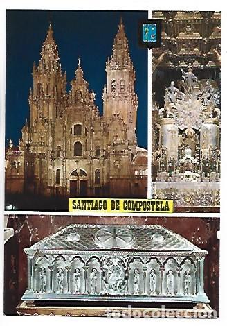 Postales: DIVERSOS ASPECTOS DE LA CATEDRAL.- SANTIAGO DE COMPOSTELA