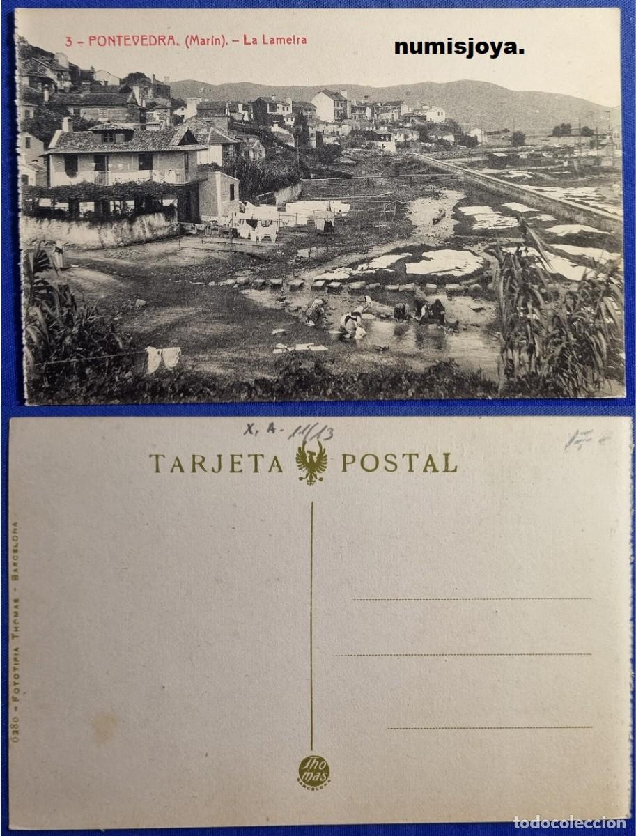 Postales: Postal de MARIN Pontevedra (Espa&ntilde;a) a&ntilde;o 1910. LA LAMEIRA. Fot. THOMAS.
