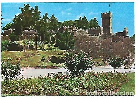 Postales: JARDINES Y MURALLAS DEL PARADOR NACIONAL CONDE DE GONDOMAR.- BAYONA LA REAL