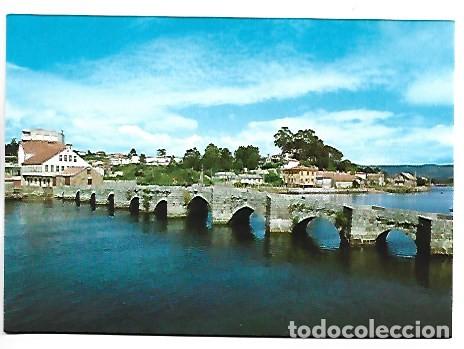 Postales: PUENTE ROMANO.- BAYONA - LA RAMALLOSA / PONTEVEDRA