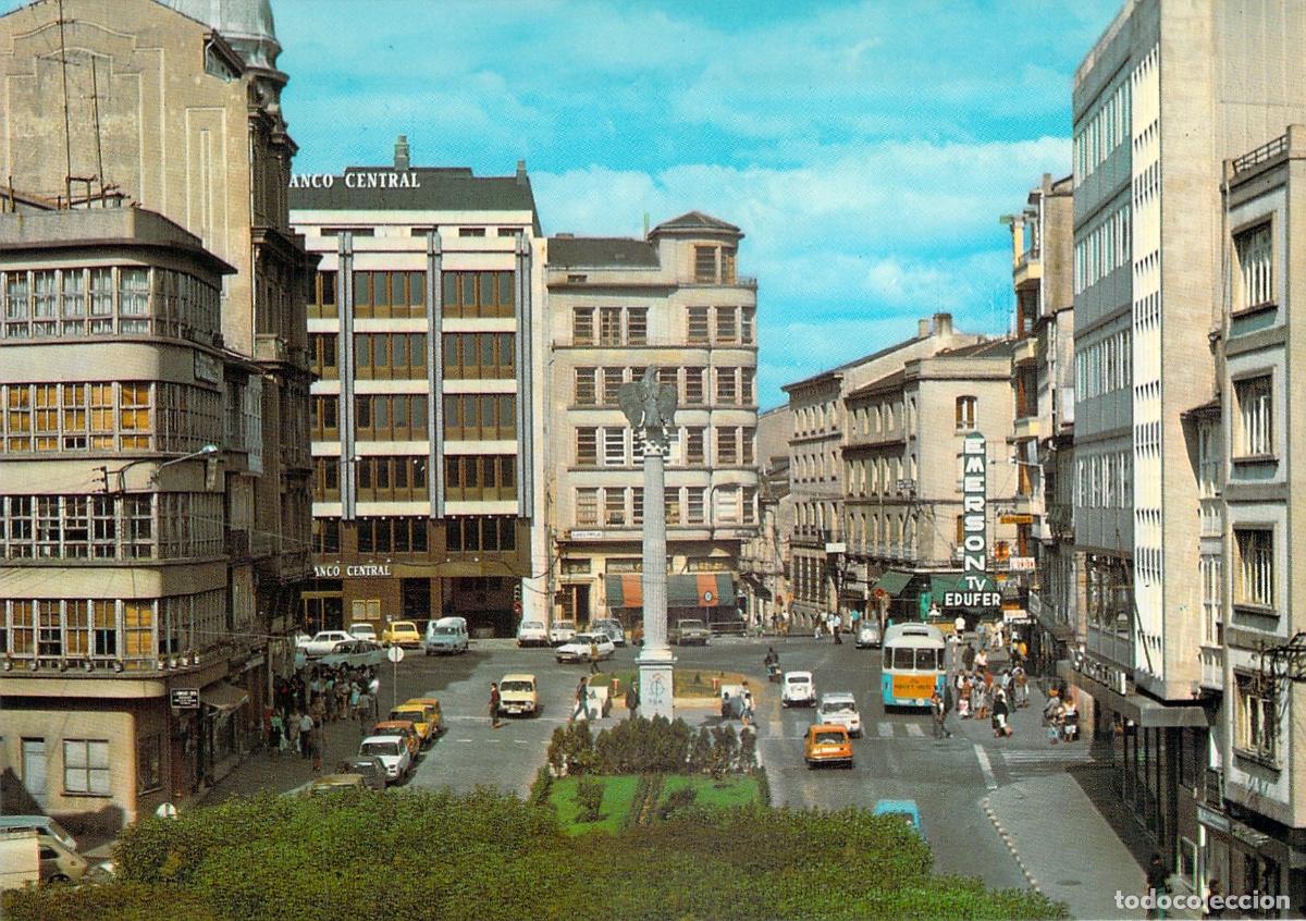 Postales: Postal de la Plaza de Santo Domingo en Lugo, Espa&ntilde;a