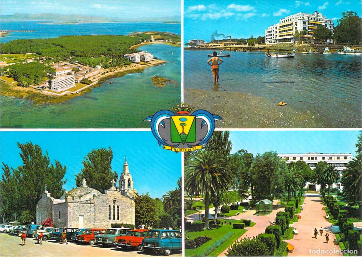 Postales: Postal de Isla de la Toja Vistas Multiples Galicia Espa&ntilde;a