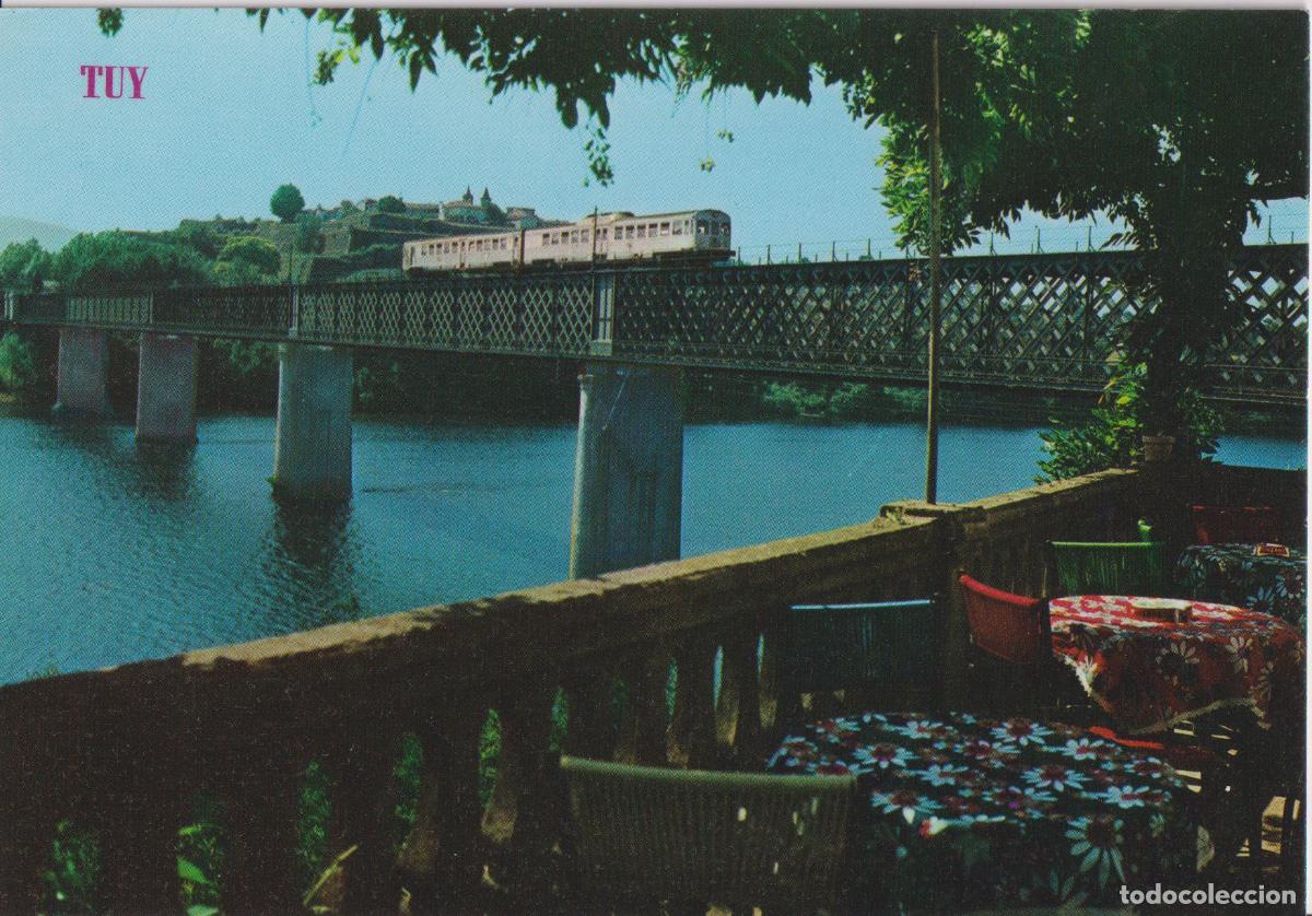 Postales: TUY (PONTEVEDRA) PUENTE INTERNACIONAL - EDICIONES PARIS N&ordm;843 - S/C