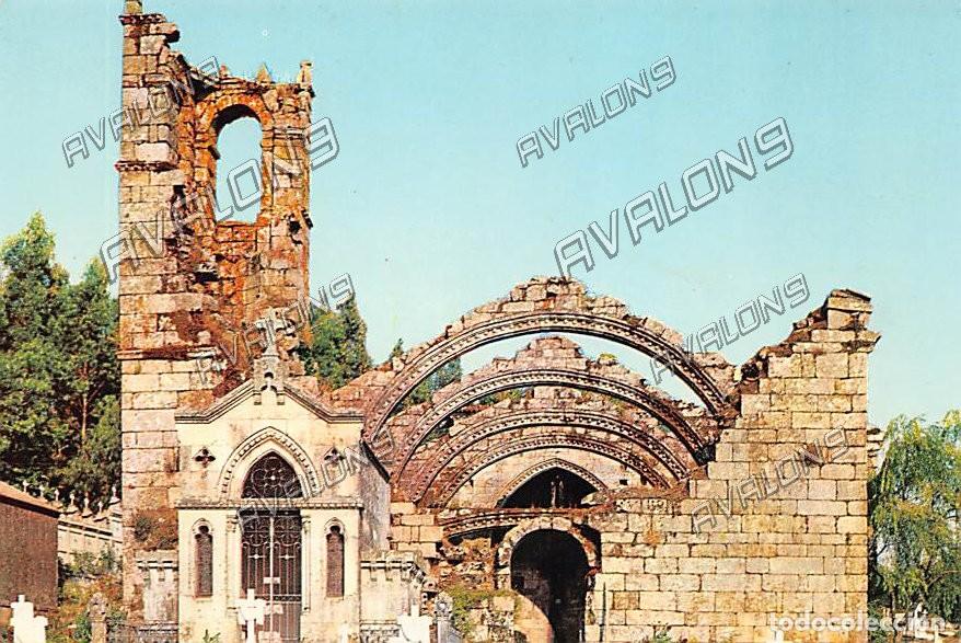 Postales: Ru&iacute;nas de Santa Mar&iacute;a de Dozo, Siglo XV en Cambados (Pontevedra) - Sin Circular - A&ntilde;os 60