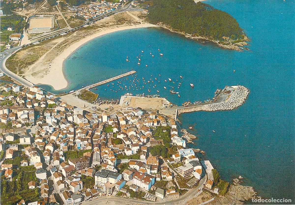 Postales: Postal de Portonovo en Pontevedra vista a&eacute;rea