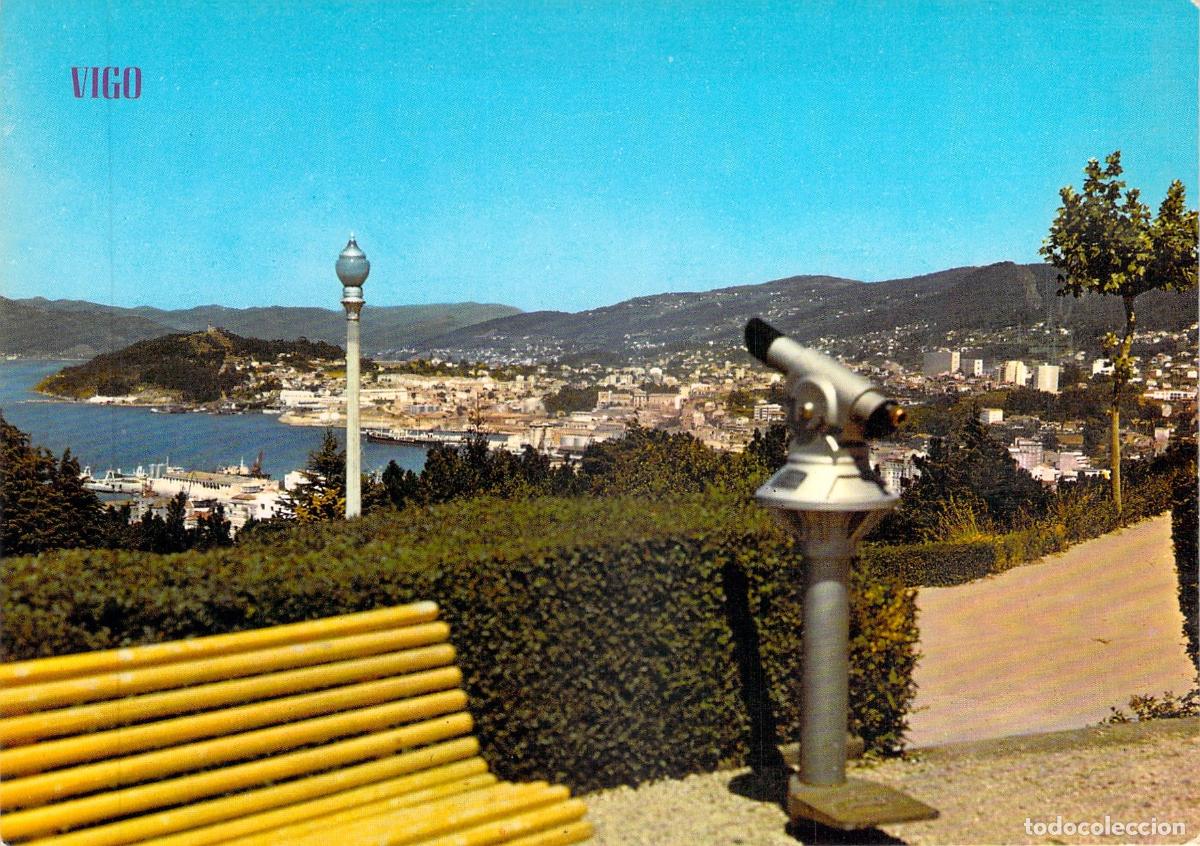 Postales: Postal de Vigo vista parcial del puerto