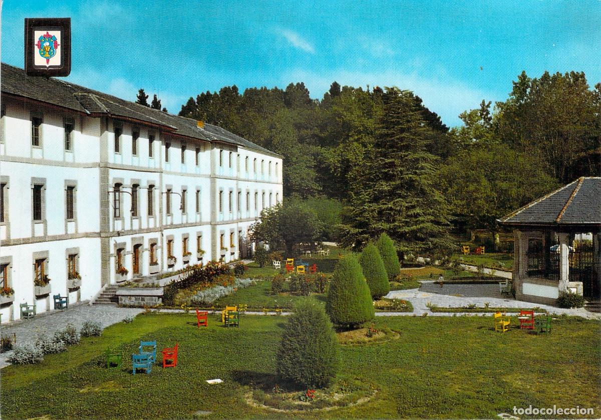 Postales: Postal del Balneario de Guitiriz en Galicia