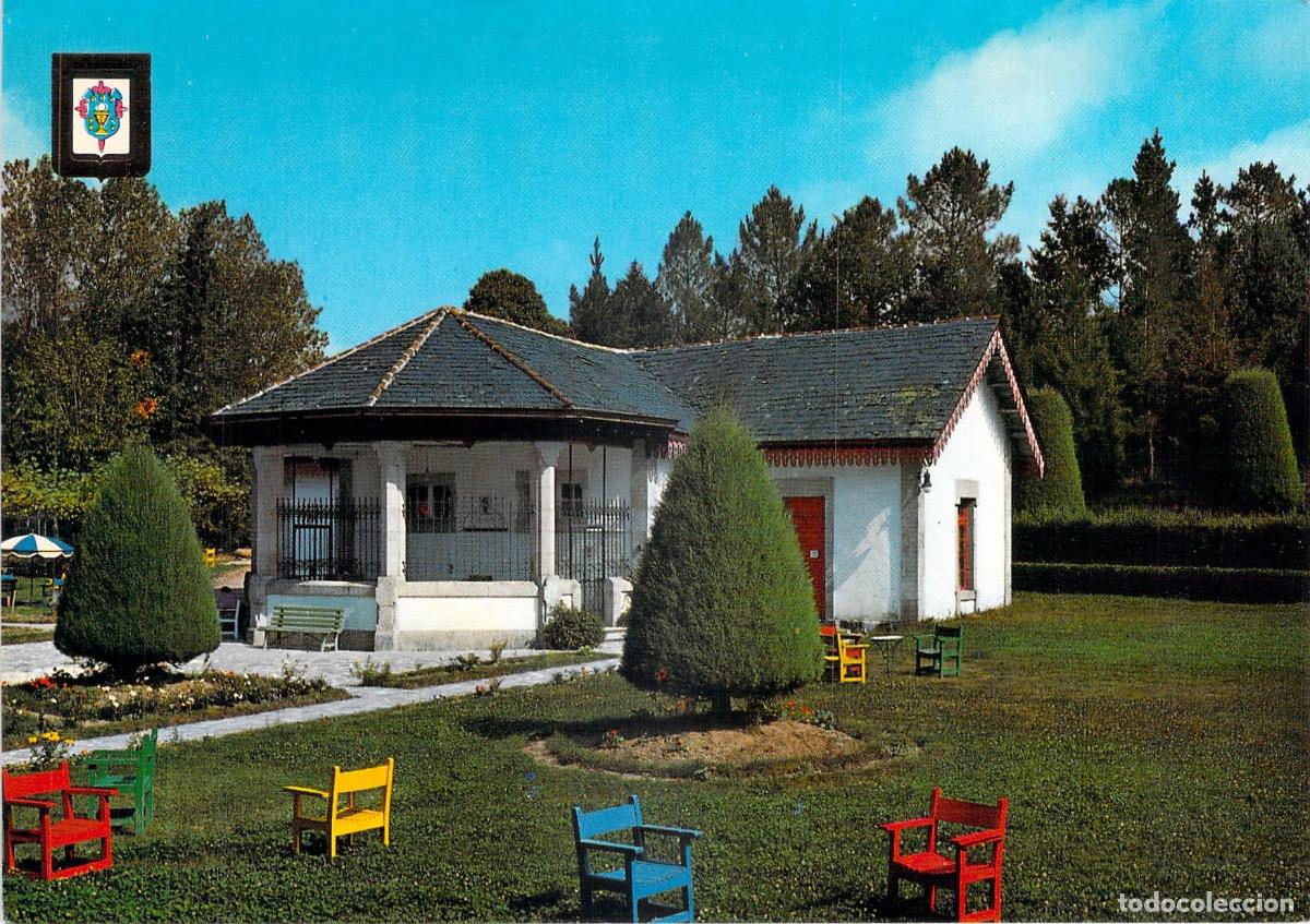 Postales: Postal del Balneario de Guitiriz en Galicia