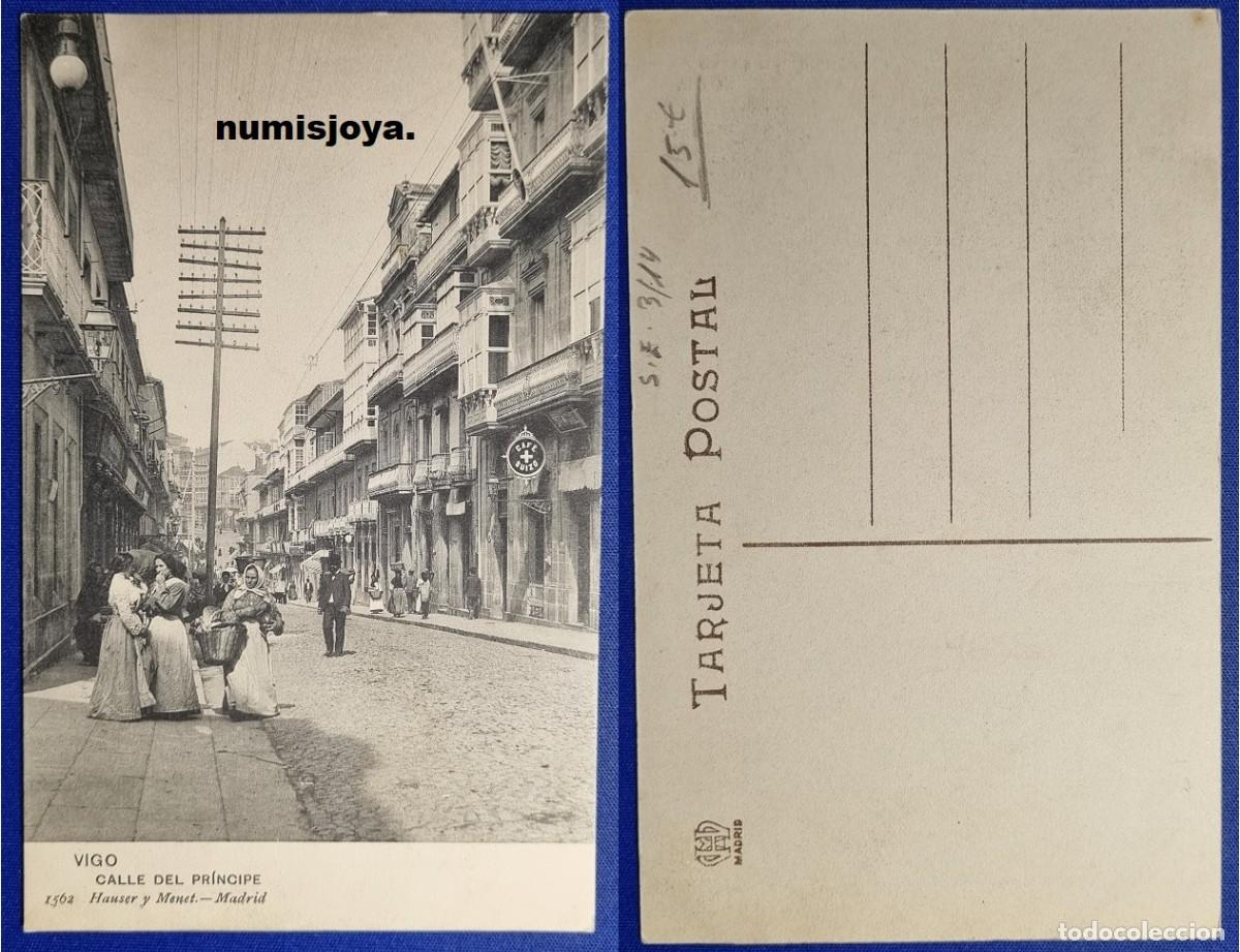 Postales: Postal de VIGO Pontevedra (Espa&ntilde;a) a&ntilde;o 1910. Calle del Principe. Ed. Hauser y Menet.