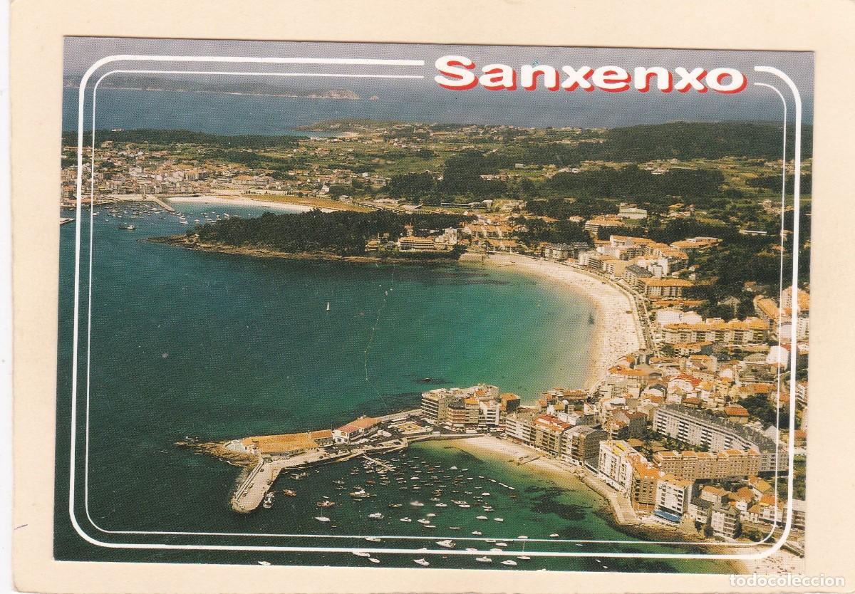 Postales: SANXENXO (PONTEVEDRA). VISTA AEREA (1976) - POSTALES FAMA