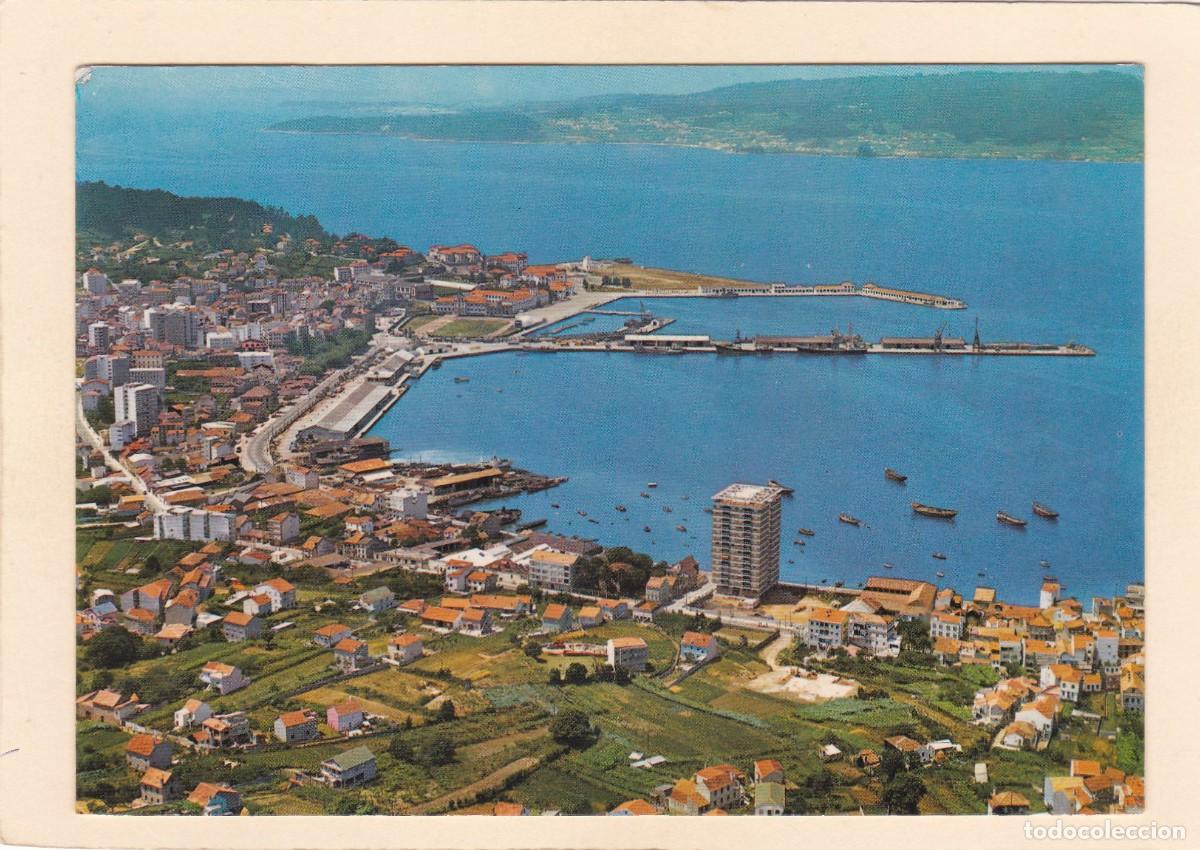 Postales: MARIN (PONTEVEDRA). VISTA PARCIAL AEREA (1975) - POSTALES FAMA