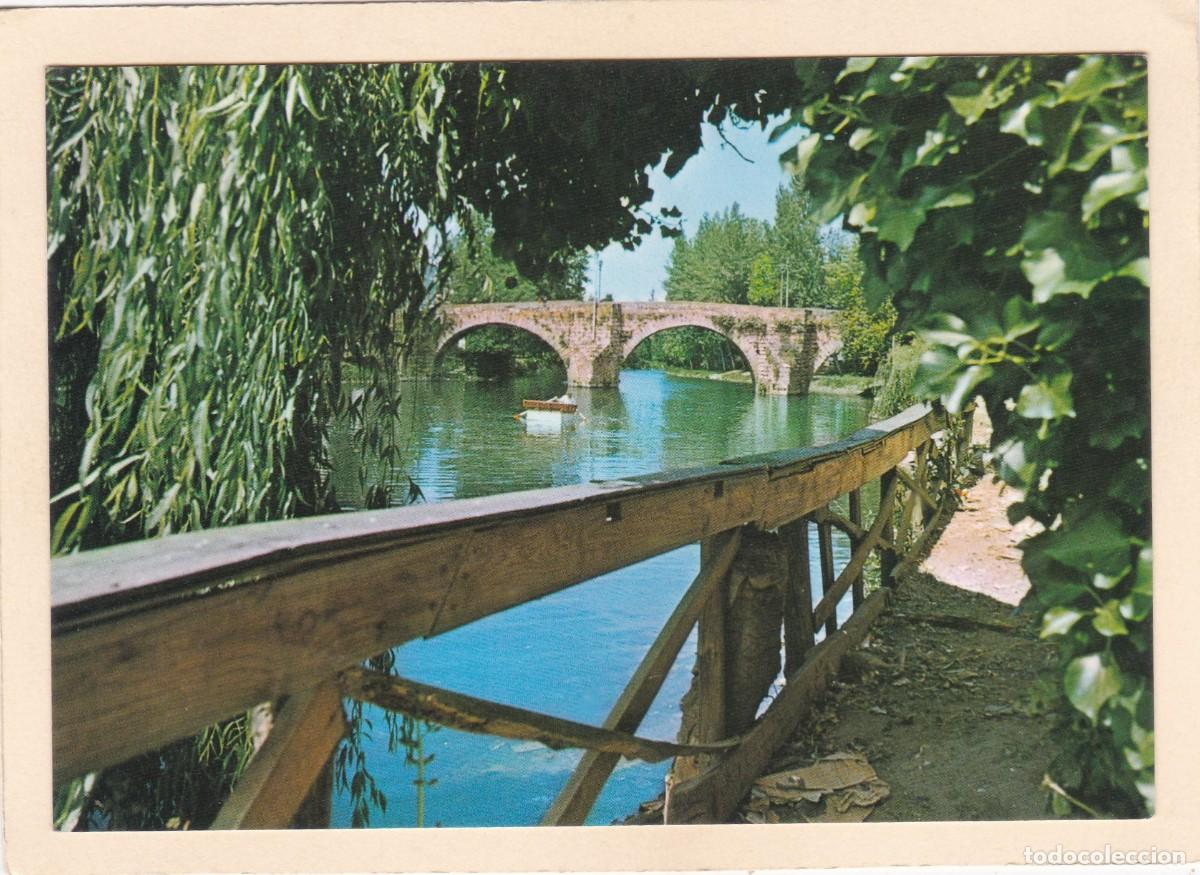 Postales: MONFORTE DE LEMOS (LUGO). PUENTES SOBRE EL RIO CABE (1980)