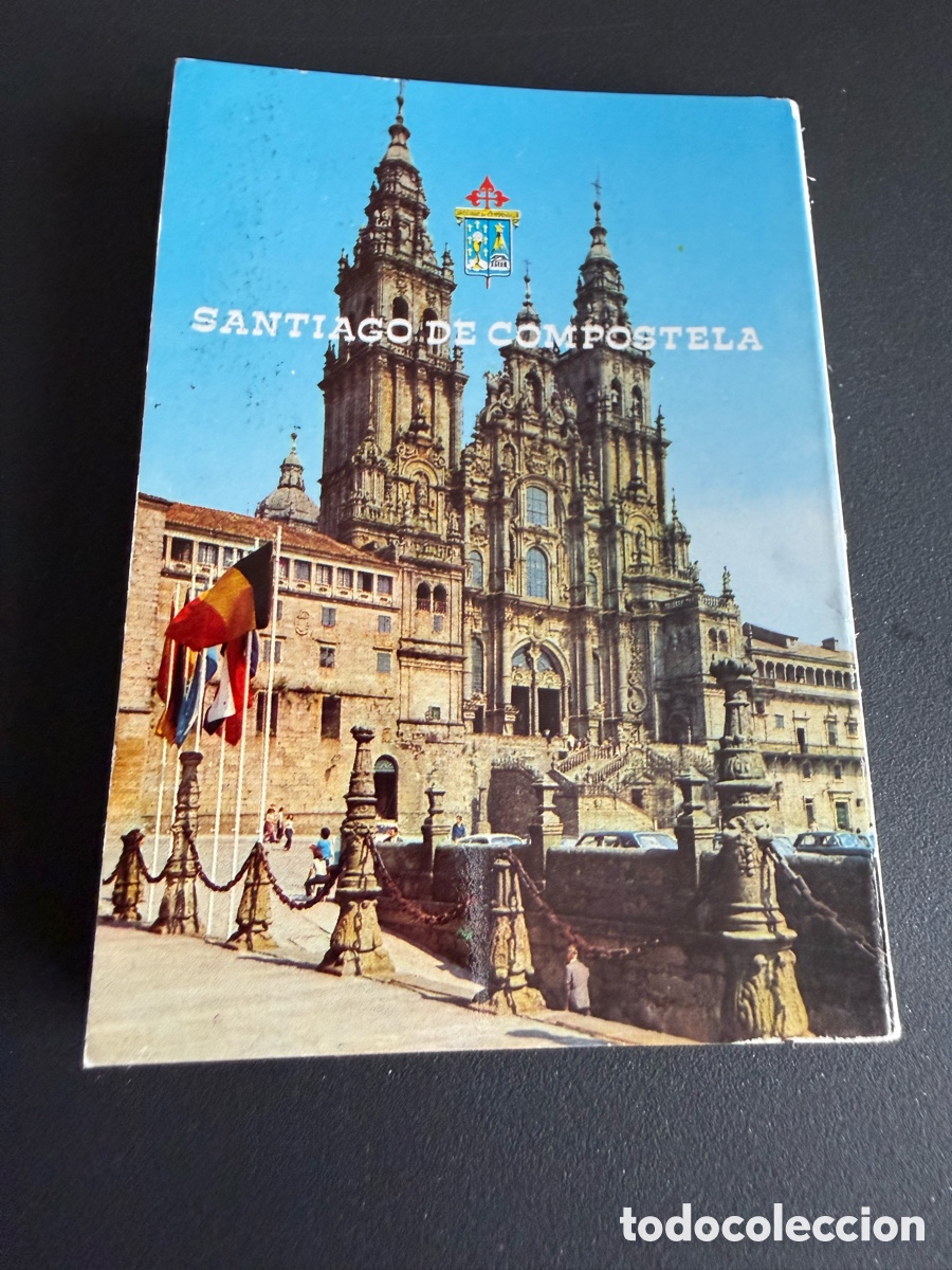 Postales: Bloc Postales. SANTIAGO DE COMPOSTELA