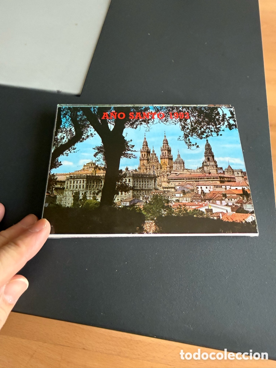 Postales: Bloc postales. SANTIAGO DE COMPOSTELA. A&Ntilde;O SANTO COMPOSTELANO 1993