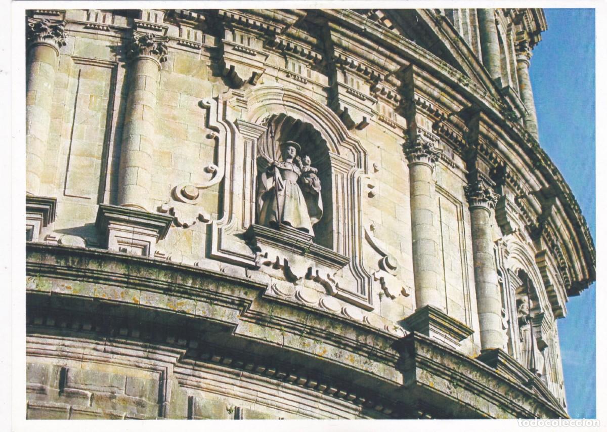Postales: PONTEVEDRA. LA PEREGRINA. DETALLE FACHADA (2003)