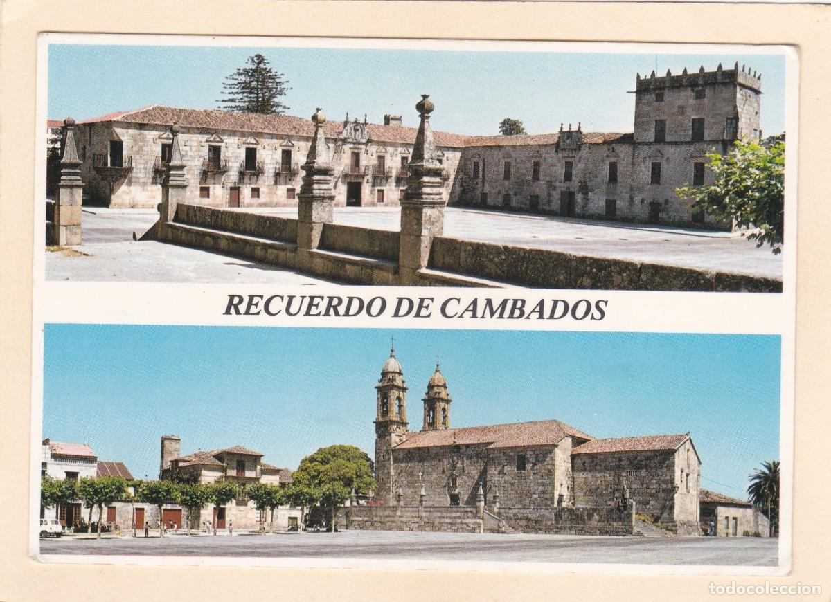 Postales: CAMBADOS (PONTEVEDRA). RECUERDO DE CAMBADOS (1984) - POSTALES FAMA
