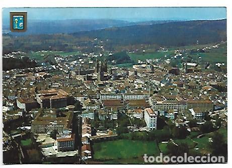 Postales: VISTA AEREA - AERIAL VIEW.- SANTIAGO DE COMPOSTELA