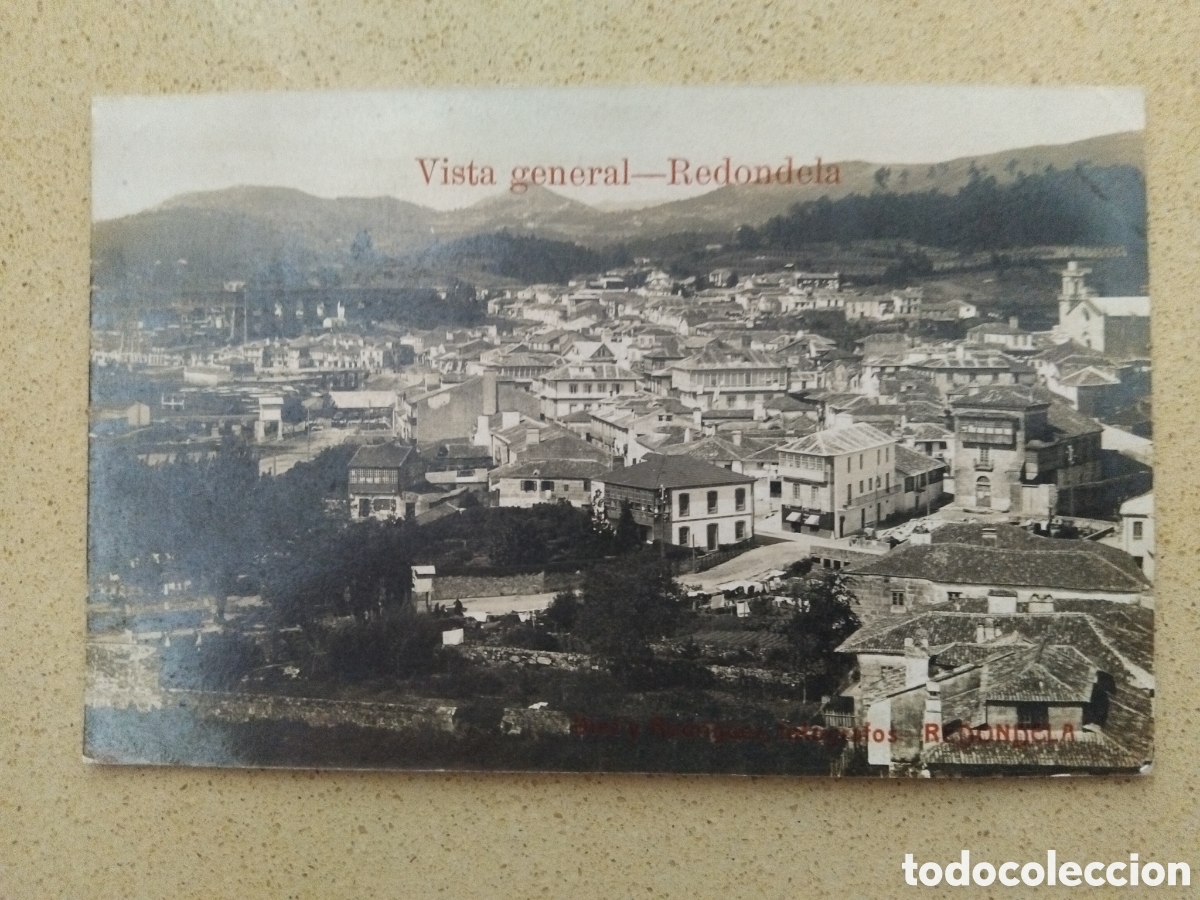 Postales: Postal Redondela. Vista general