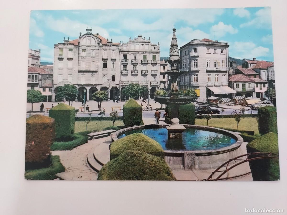 Postales: POSTAL PONTEVEDRA PLAZA DE LA HERRERIA. 1964. SIN CIRCULAR