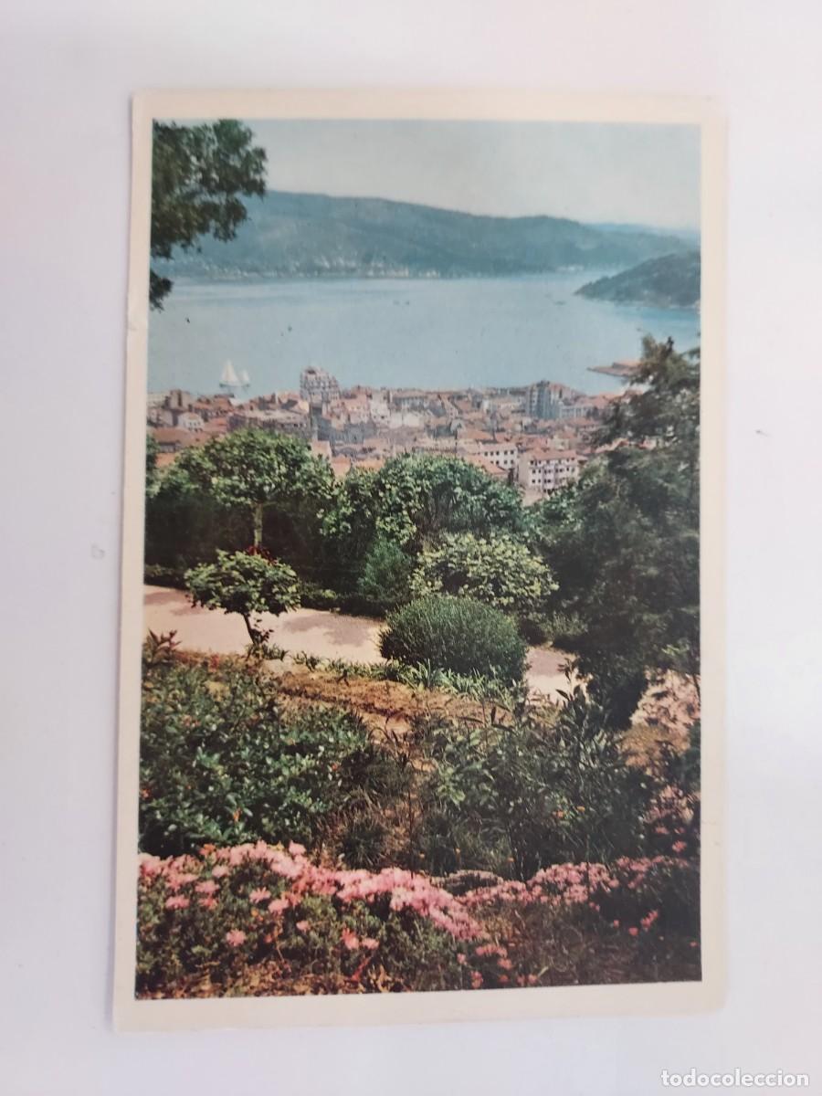 Postales: POSTAL VIGO VISTA DESDE EL CASTRO. A&Ntilde;OS 1950. SIN CIRCULAR. PONTEVEDRA