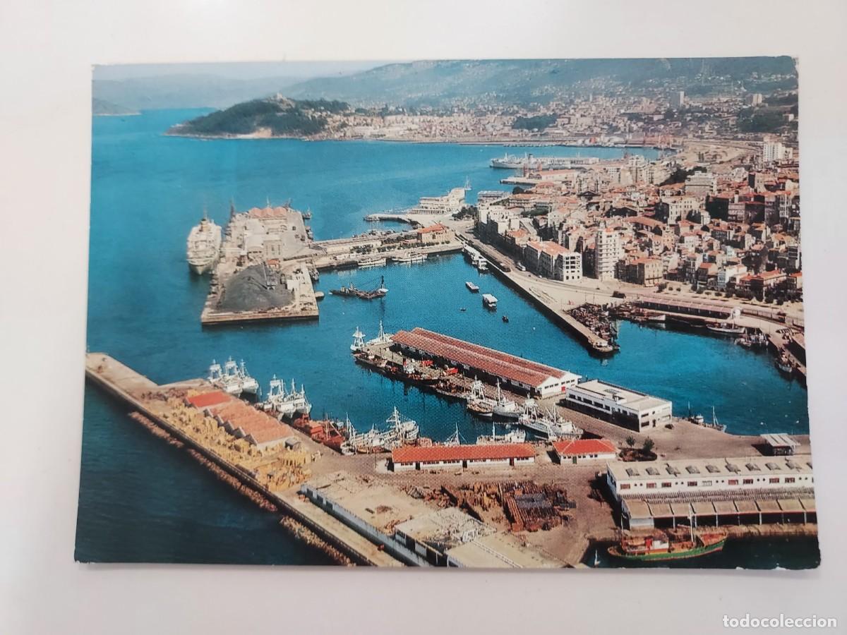 Postales: POSTAL VIGO VISTA PARCIAL (AEREA) (PUERTO). 1965. SIN CIRCULAR. PONTEVEDRA. LA REGION