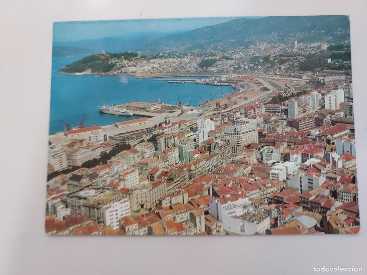 Postales: POSTAL VIGO VISTA PARCIAL (AEREA). 1965. SIN CIRCULAR. PONTEVEDRA. LA REGION