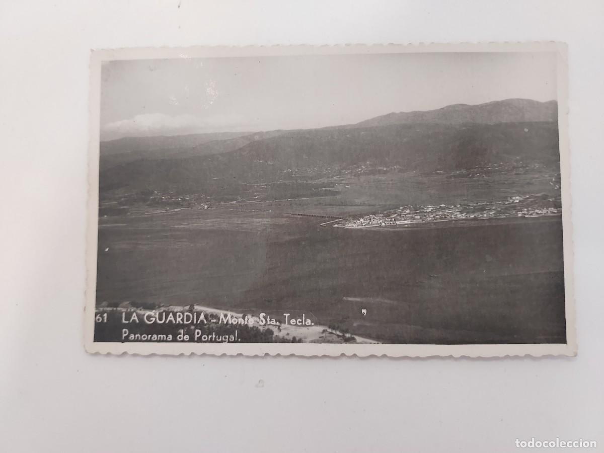 Postales: POSTAL LA GUARDIA MONTE STA TECLA PANORAMA DE PORTUGAL. 61. CIRCULADA 1951. PONTEVEDRA