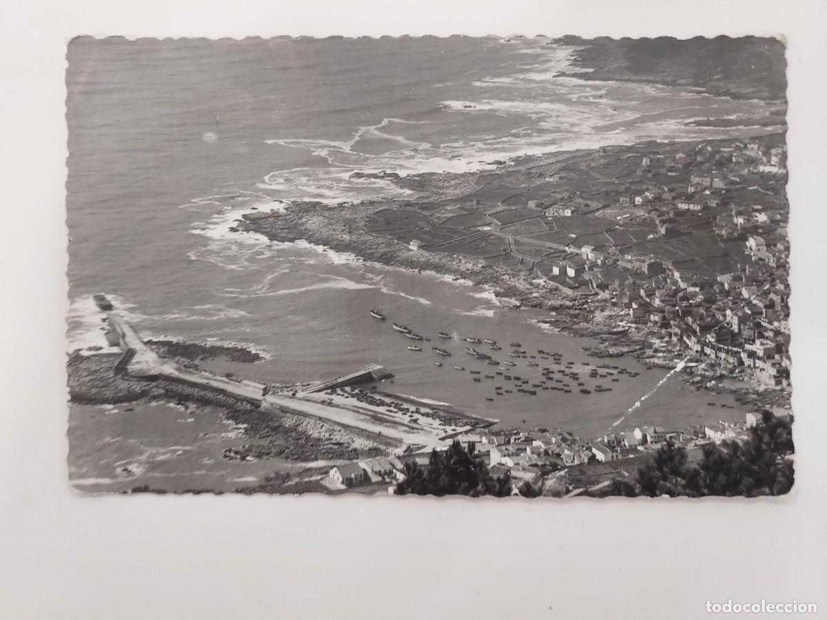 Postales: POSTAL LA GUARDIA PANORAMICA DEL PUERTO. A&Ntilde;OS 1950. ESCRITA. PONTEVEDRA
