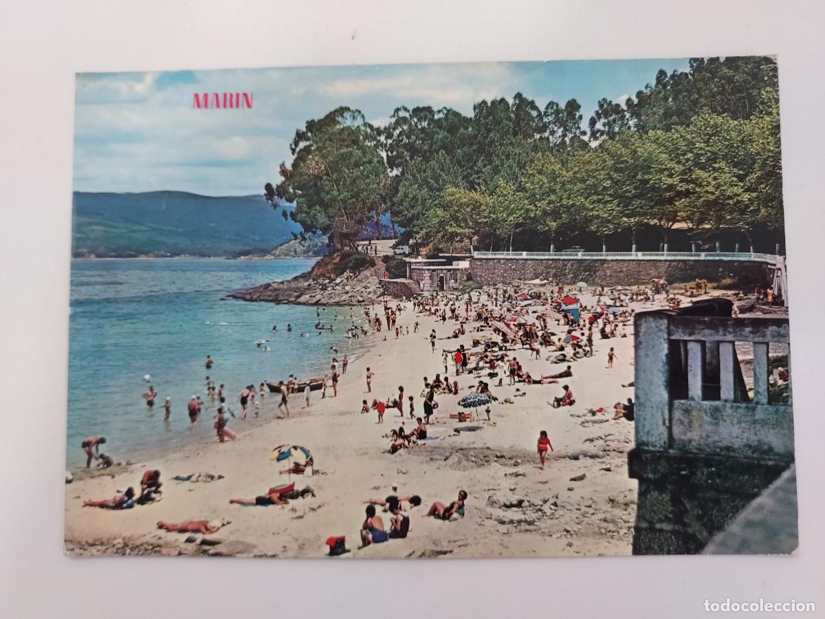 Postales: POSTAL MARIN PLAYA DE PORTOCELO. 1967. CIRCULADA. PONTEVEDRA