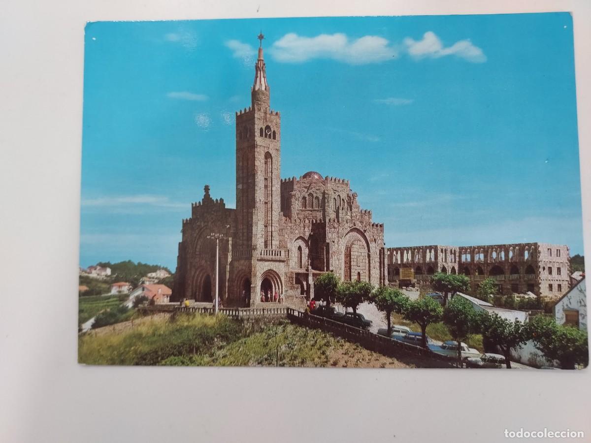 Postales: POSTAL PANJON TEMPLO VOTIVO DEL MAR. 1969. SIN CIRCULAR. PONTEVEDRA