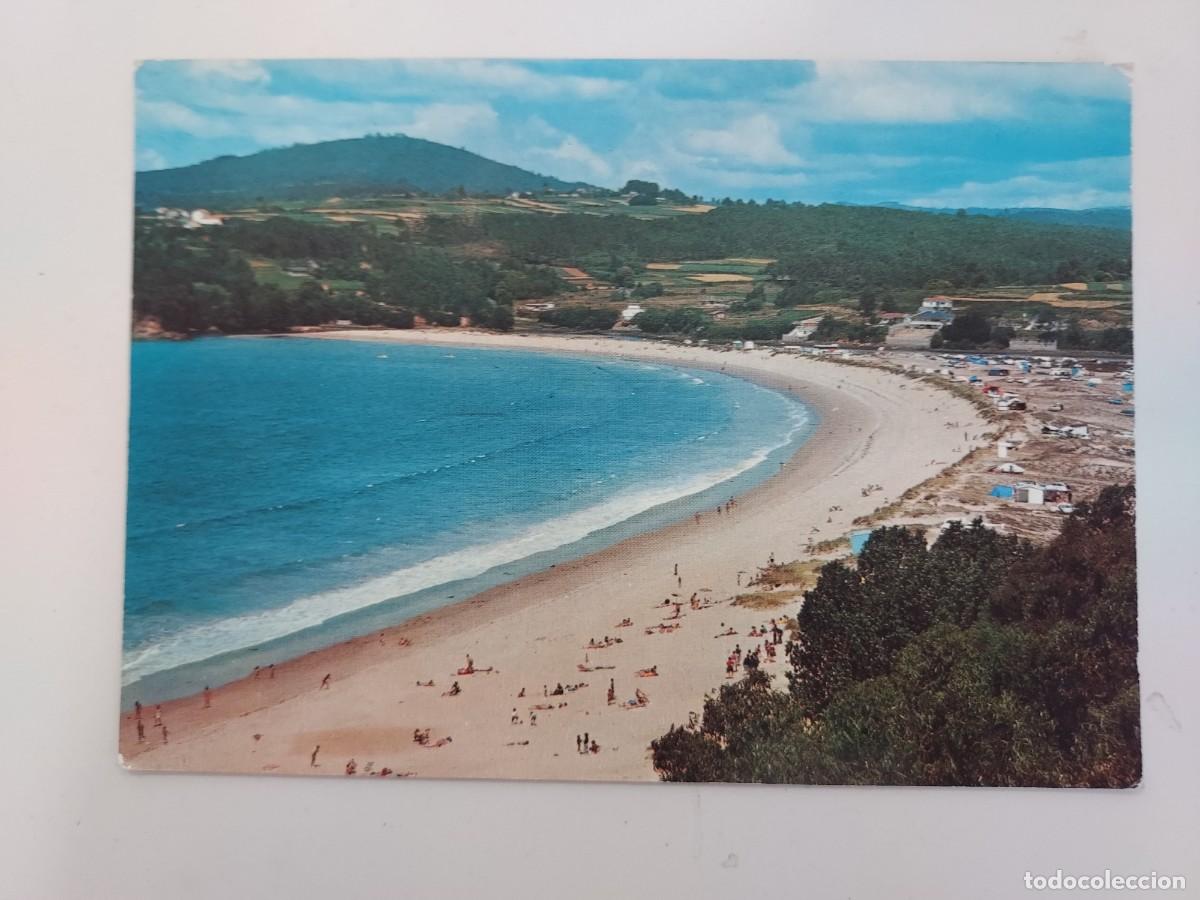 Postales: POSTAL MI&Ntilde;O PANORAMICA DE LA PLAYA. 1974. SIN CIRCULAR. CORU&Ntilde;A