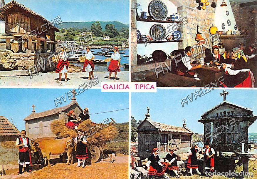 Postales: Galicia T&iacute;pica - Sin Circular - 1974
