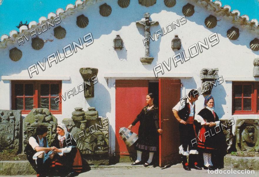 Postales: Galicia T&iacute;pica - Circulada con sello - 1974