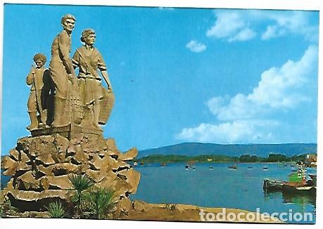 Postales: MONUMENTO AL MARISCADOR.- EL GROVE / PONTEVEDRA