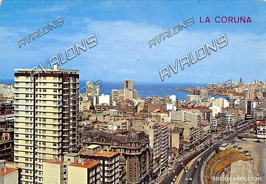 Postales: Vista parcial (La Coru&ntilde;a) - Sin Circular - 1973