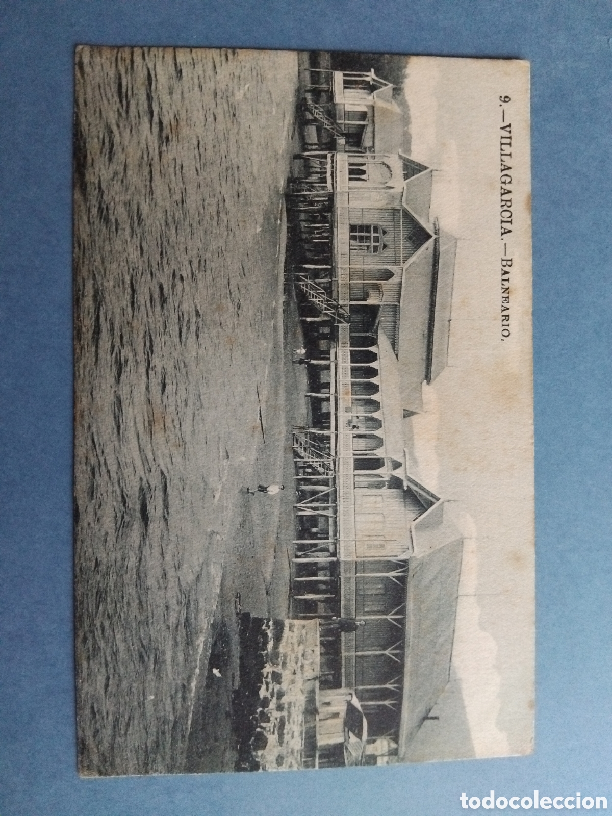 Postales: Postal Villagarcia. Balneario. Edici&oacute;n J. Bucea.