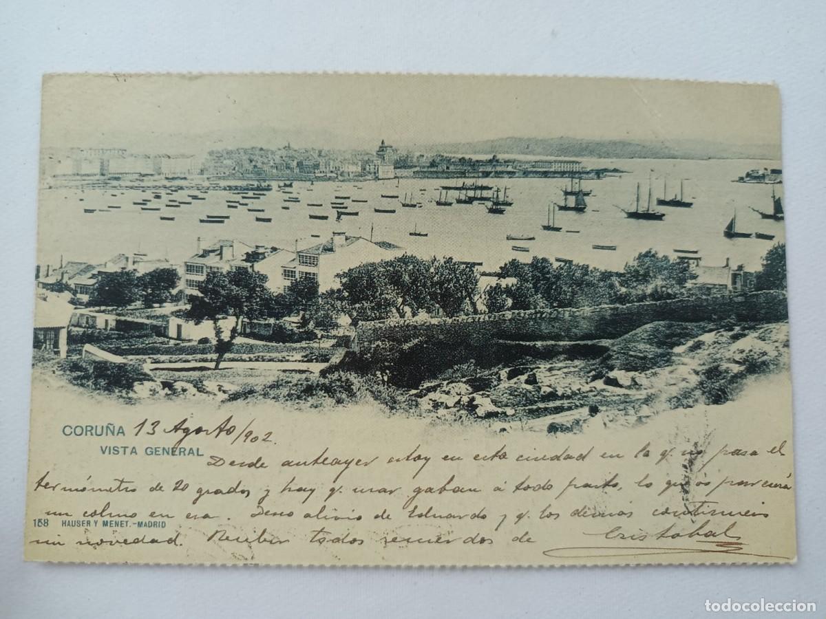 Postales: LA CORU&Ntilde;A. VISTA GENERAL - REPRODUCCION DIARIO DE PONTEVEDRA Y FUNDACION CAIXA GALICIA