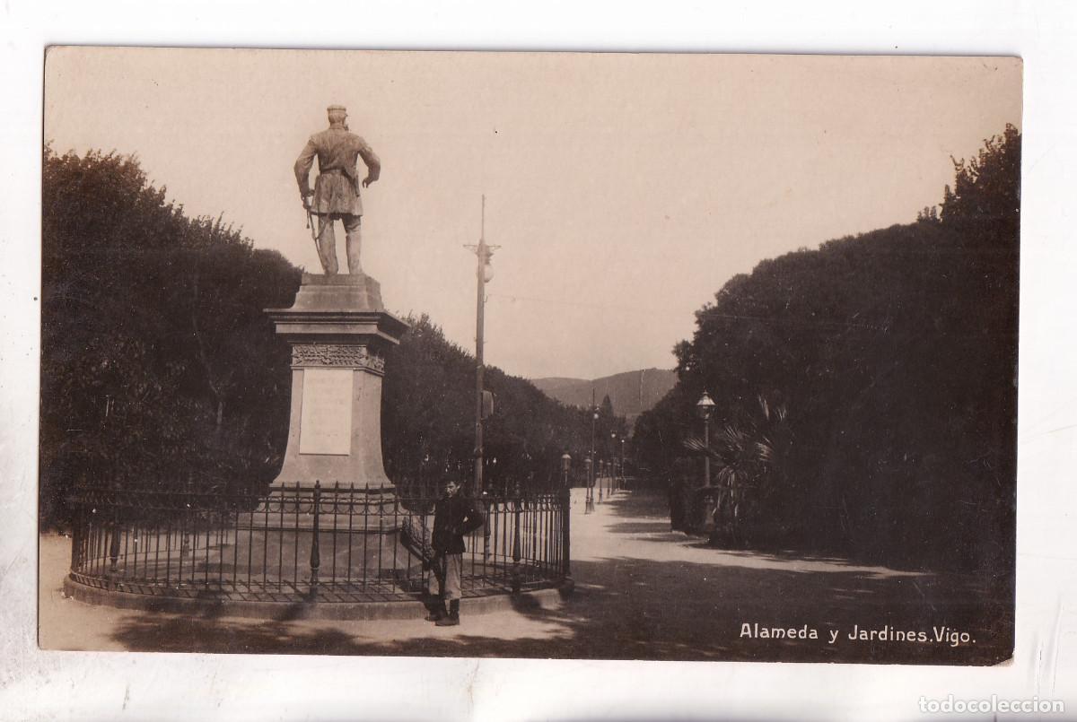 Postales: POSTAL. VIGO. ALAMEDA Y JARDINES. PONTEVEDRA