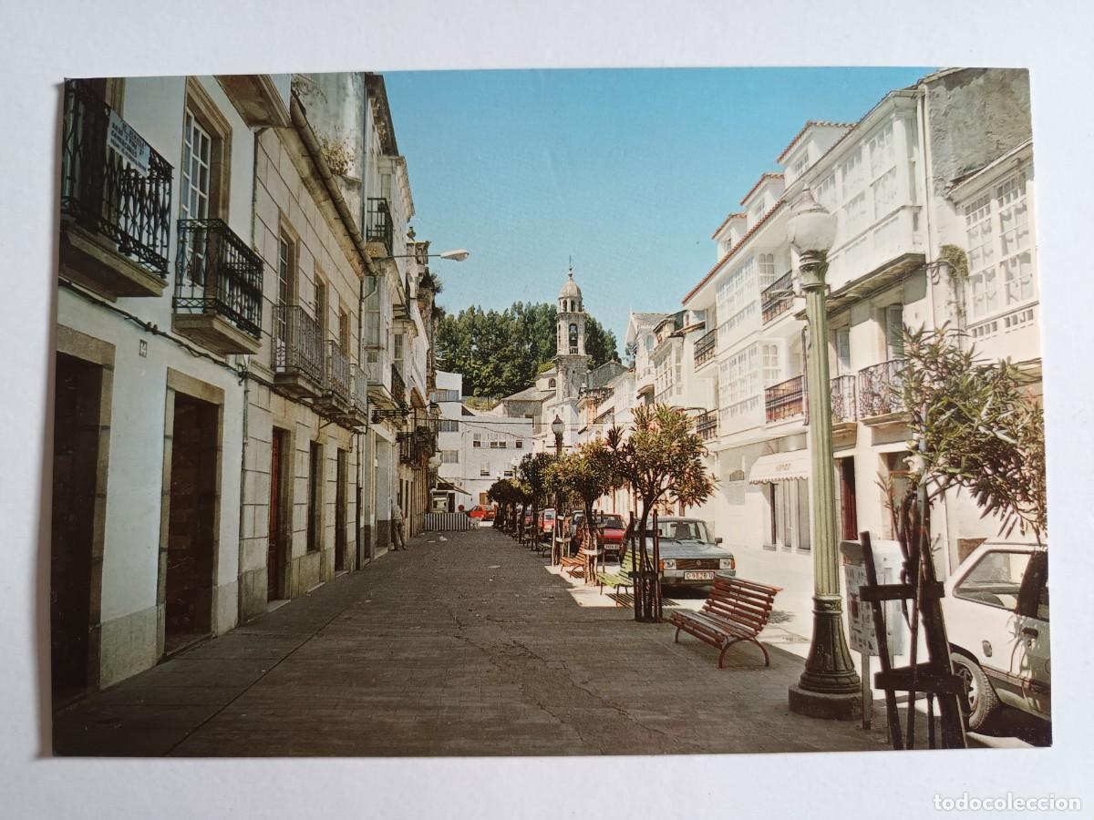 Postales: SANTA MARTA DE ORTIGUEIRA (LA CORU&Ntilde;A). PASEO EUSEBIO DAVILA (1986) - EXCLUSIVA LIBRERIA FOJO