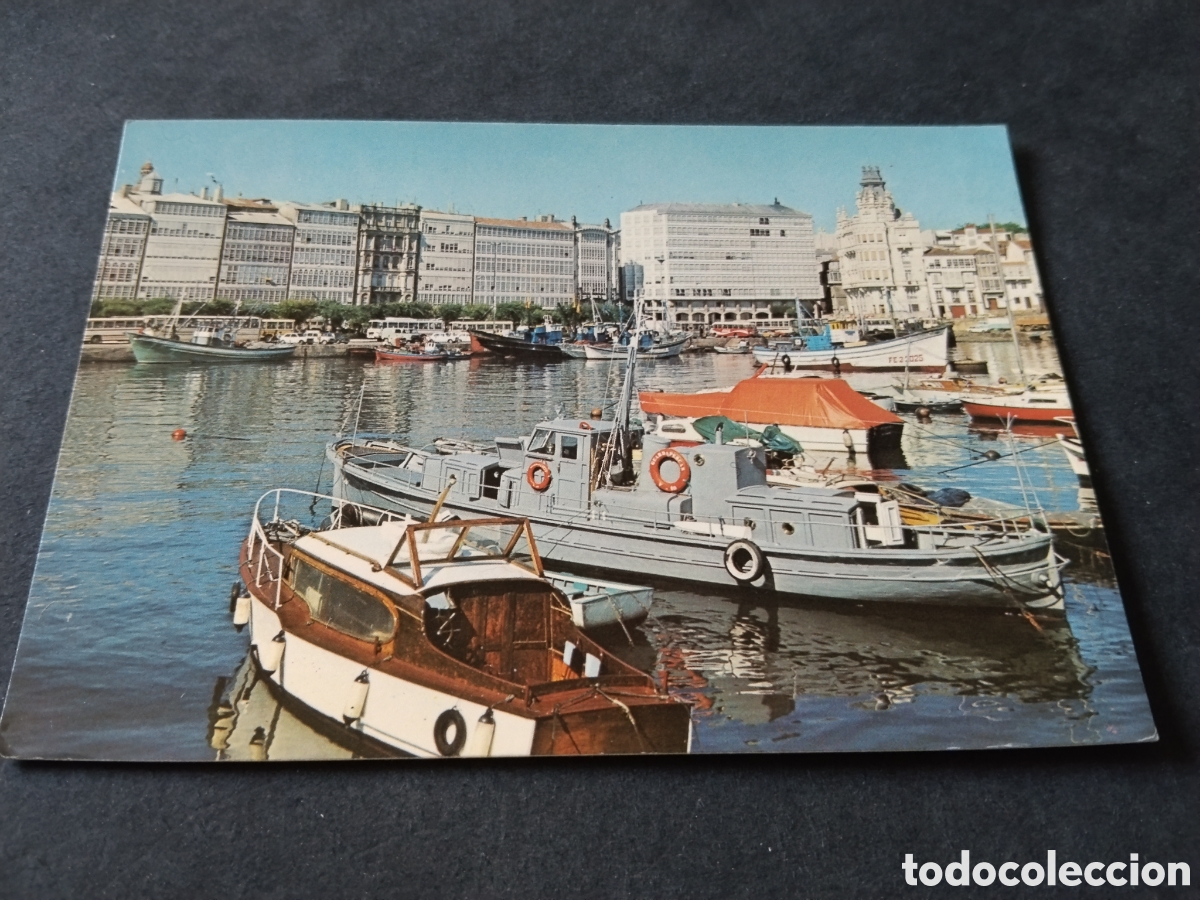 Postales: Postal La Coru&ntilde;a d&aacute;rsena