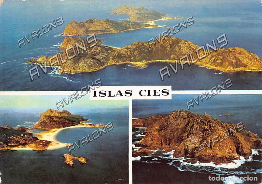 Postales: Islas Cies en la R&iacute;a de Vigo (Pontevedra) - Sin Circular - 1969