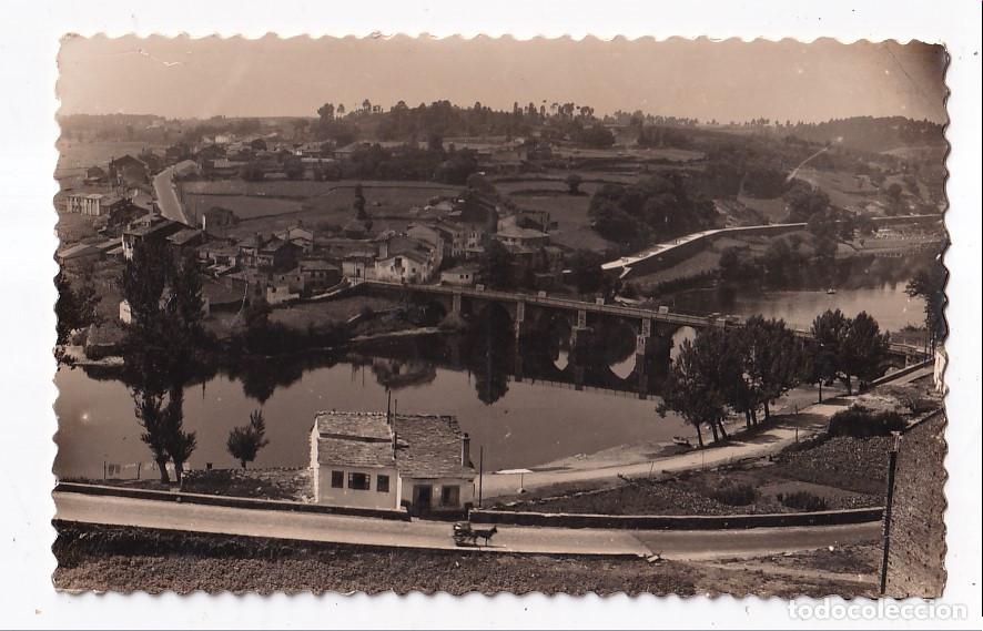 Postales: POSTAL. 217. LUGO. R&Iacute;O MI&Ntilde;O. CIRCULADA EN 1960
