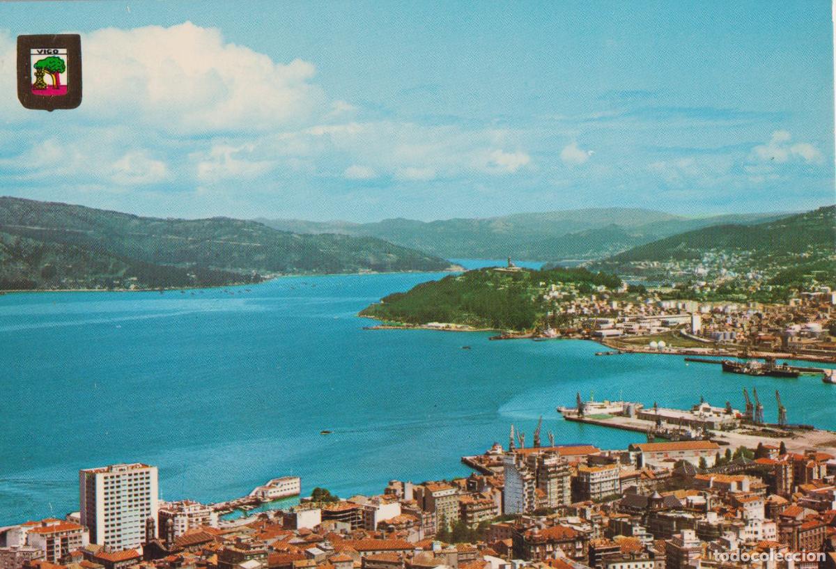 Postales: GALICIA, VIGO, BAHIA - ESCUDO DE ORO N&ordm;3 - S/C