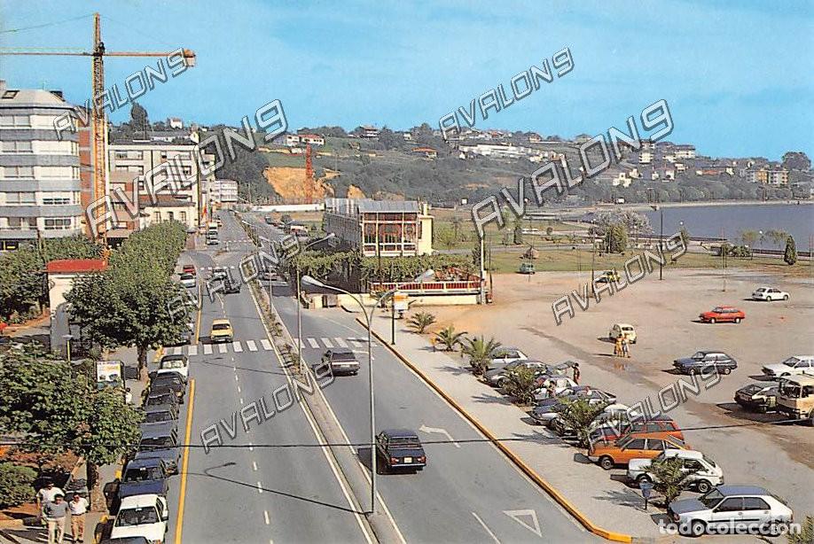 Postales: La Terraza en Sada (La Coru&ntilde;a) - Sin Circular - 1988 - Con coches de la &eacute;poca