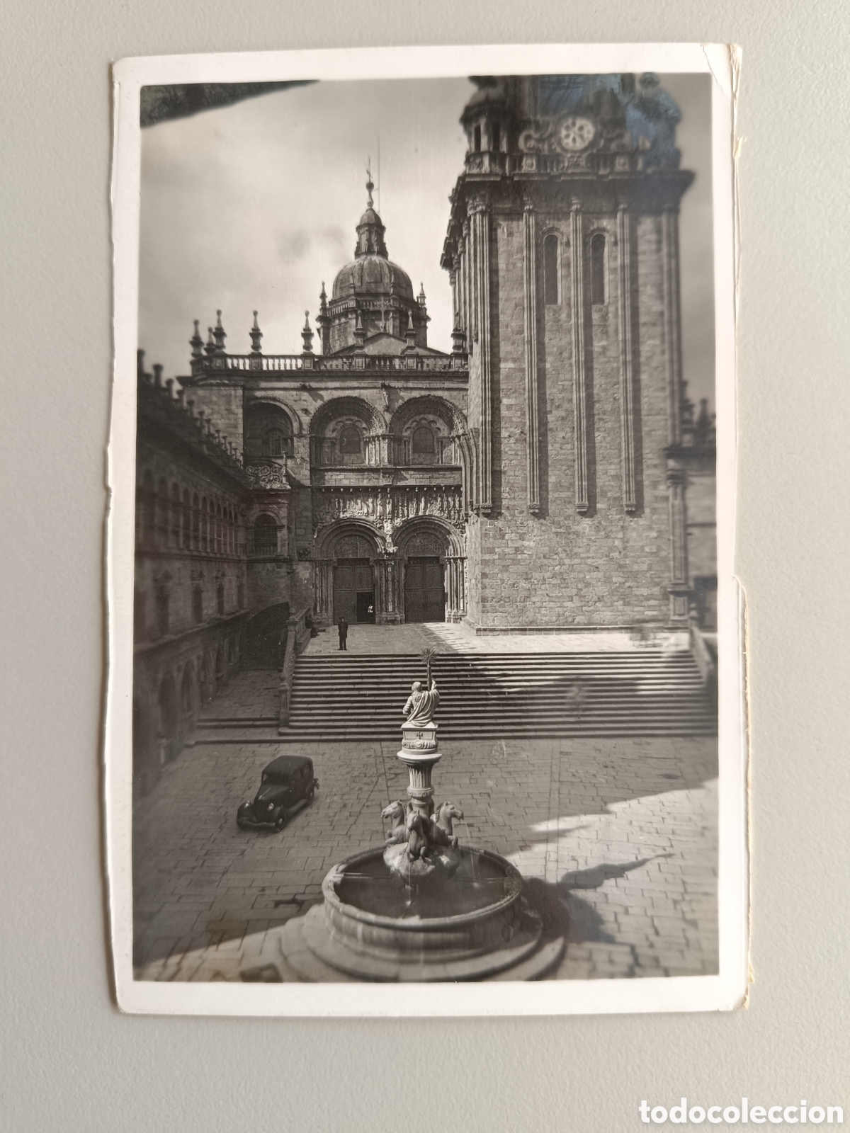 Postales: Tarjeta postal Santiago de Compostela catedral Ediciones Garc&iacute;a Garrabella
