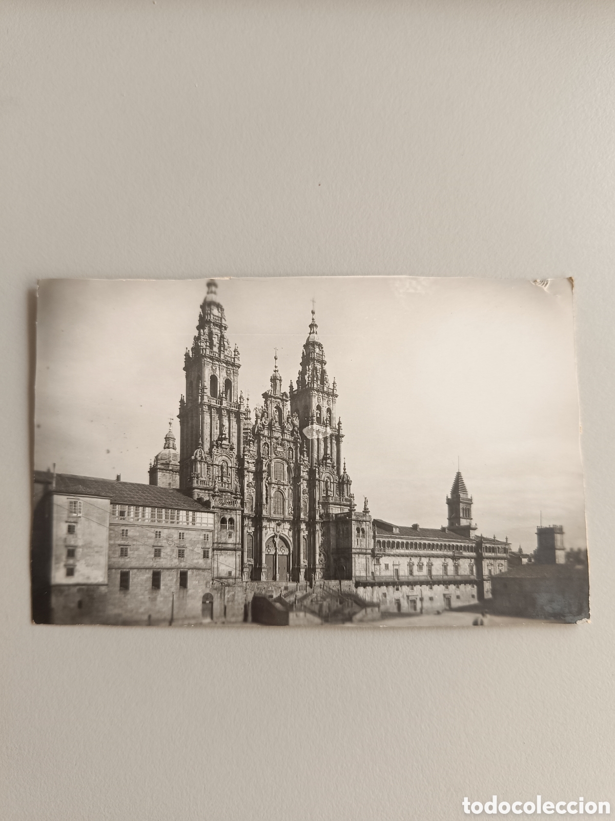 Postales: Tarjeta postal n&deg; 18 Santiago de Compostela catedral fachada obradoiro ediciones Garc&iacute;a Garrabella