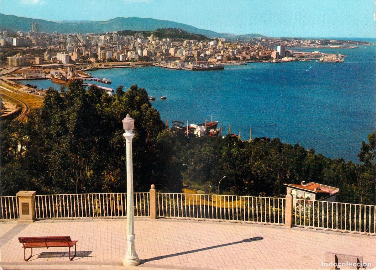 Postales: Postal de Vigo, vista del puerto desde Teis